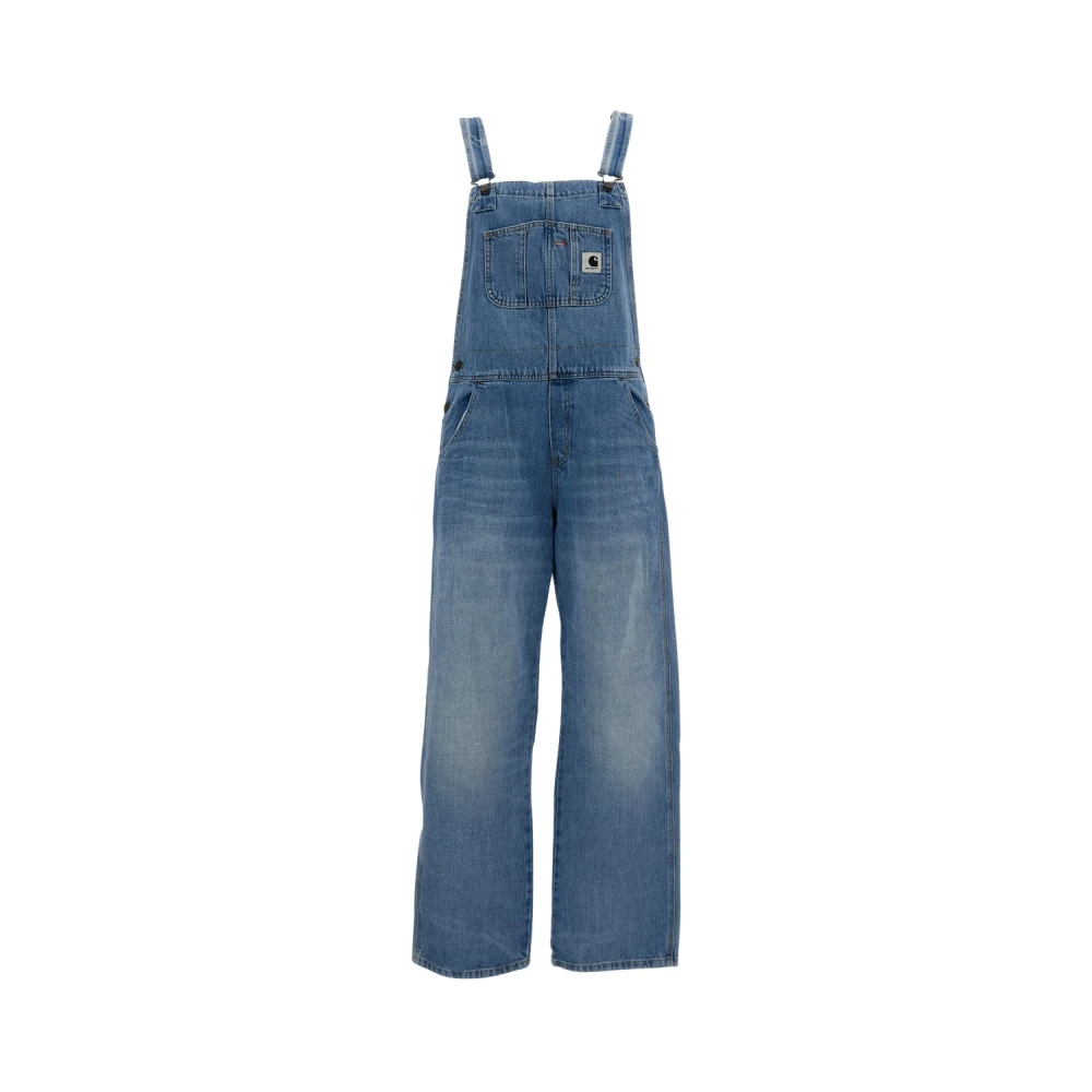 Carhartt Wip Women's Blue W' Bib Overalls