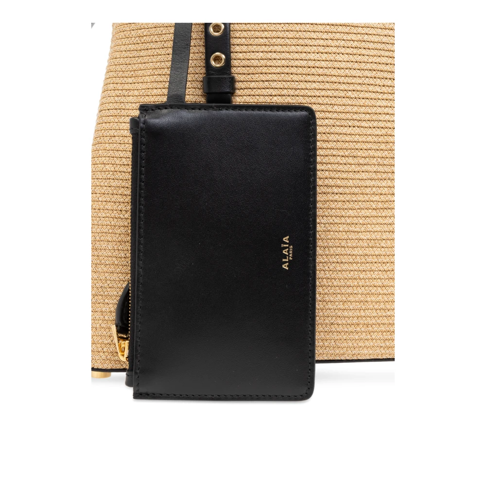 Alaïa Handtas Mina 25 Beige Dames