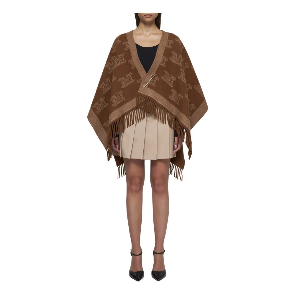 Max Mara Studio Elegante Jassen voor Vrouwen Brown Dames