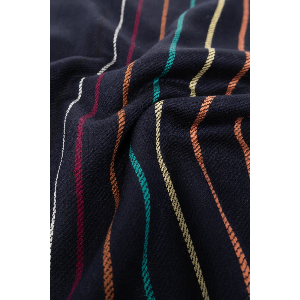 Paul Smith Wollen sjaal Blue Heren