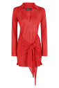 red-short-dress-with-flexage-knot