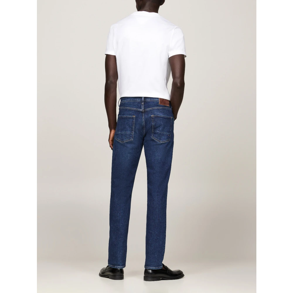 Tommy Hilfiger Blauwe Straight Denim Jeans Blue Heren