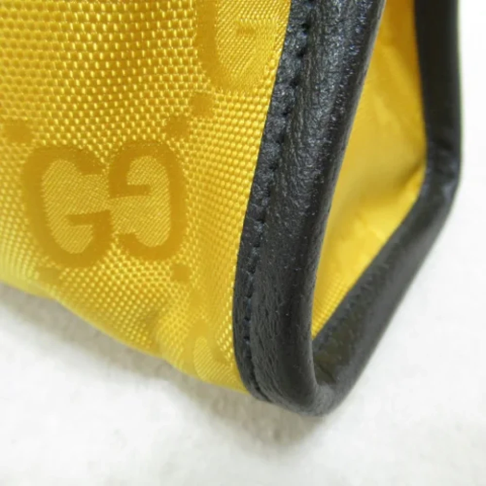 Gucci Vintage Pre-owned Leather gucci-bags Yellow Dames