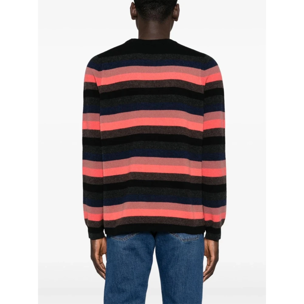 PS By Paul Smith Gestreepte Crewneck Sweaters Multicolor Heren