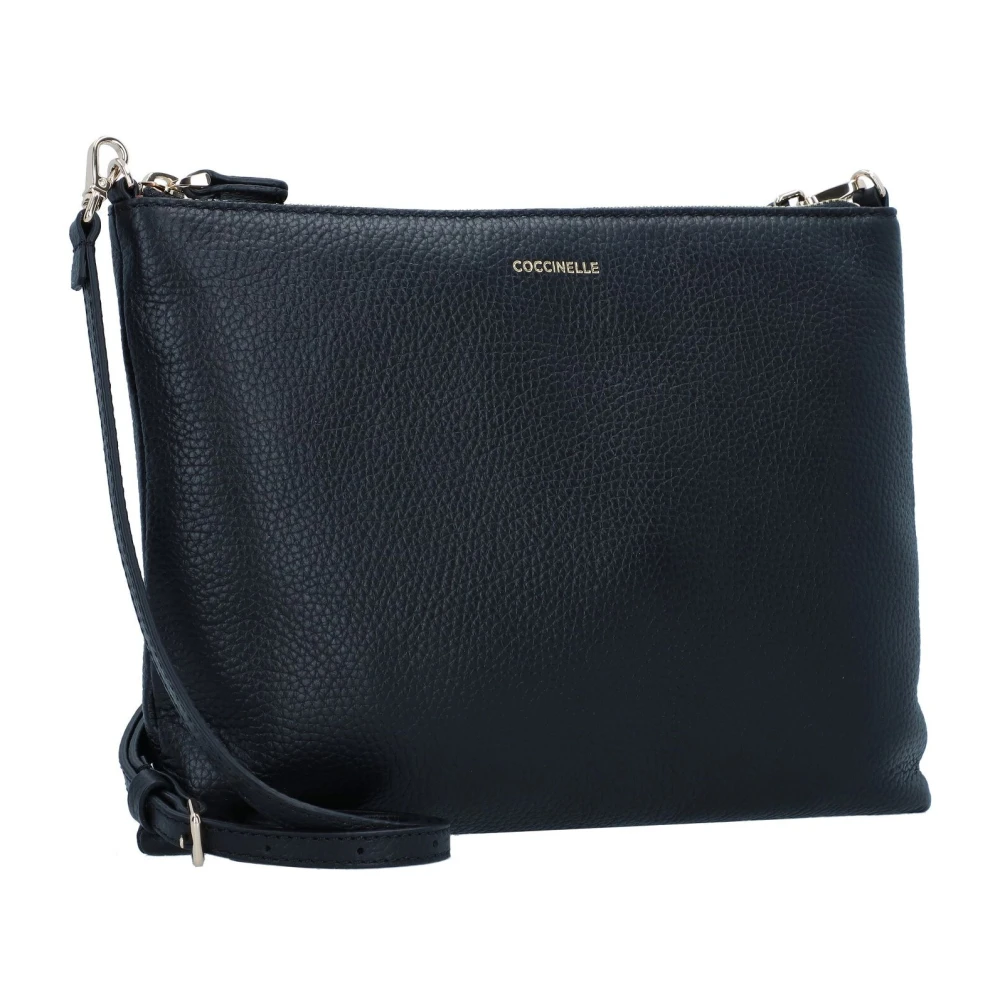Coccinelle Stijlvolle Crossbody Tas met Afneembare Band Black Dames