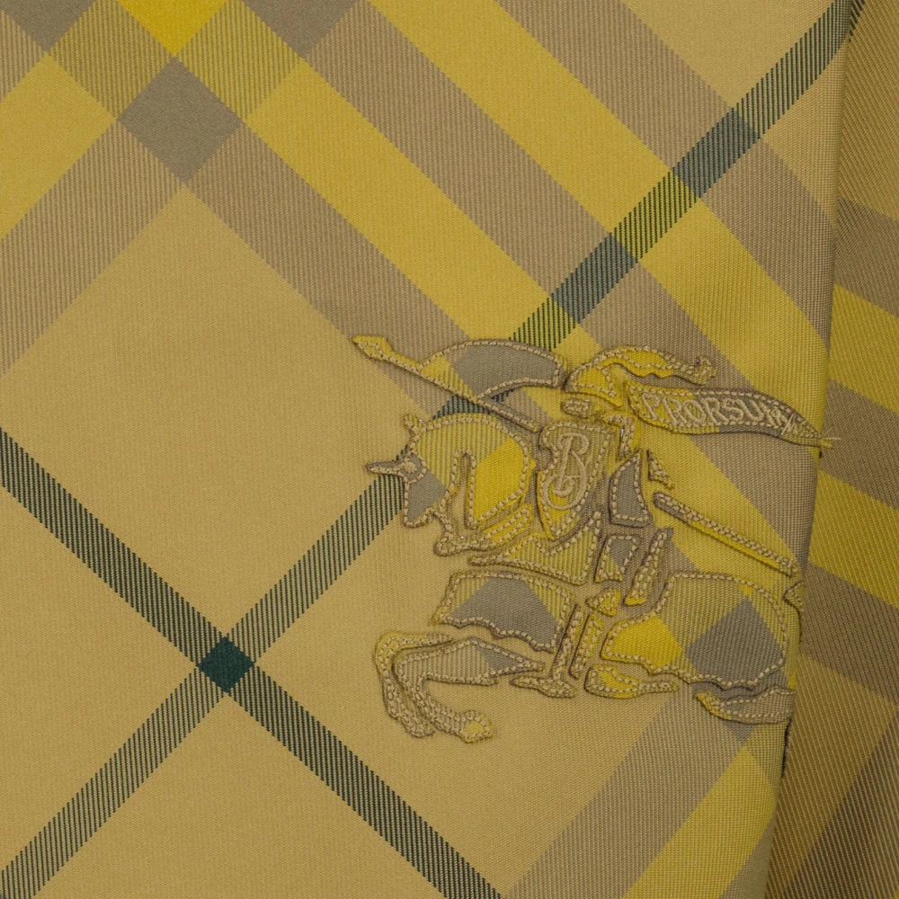 Burberry Vintage Check Hooded Kort Jack Beige Dames
