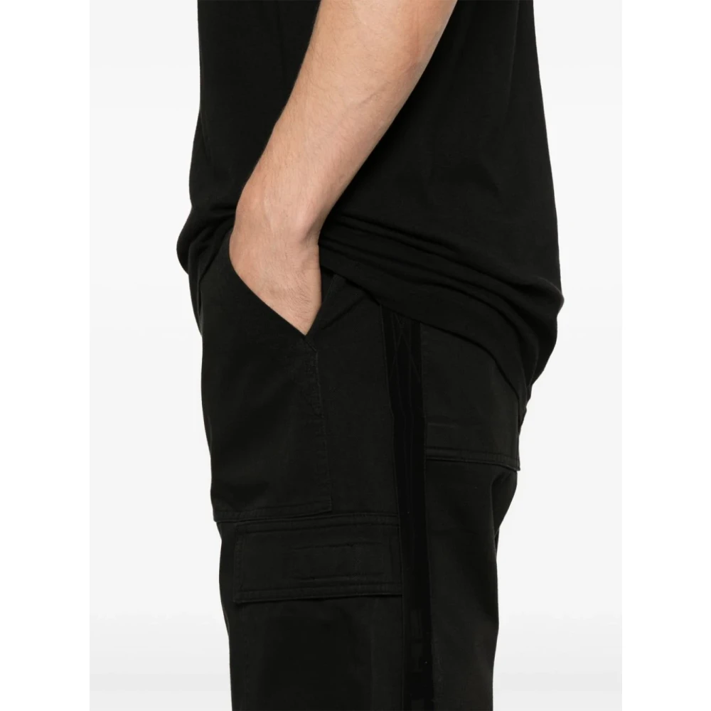 Rick Owens Wijde Broek Black Heren