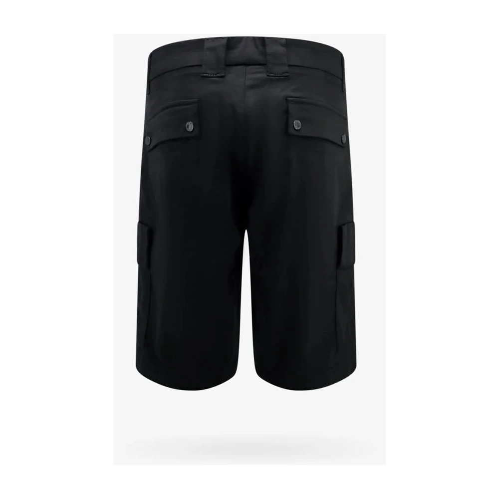 C.P. Company Cargo Shorts van Stretch Katoen Zwart Black Heren