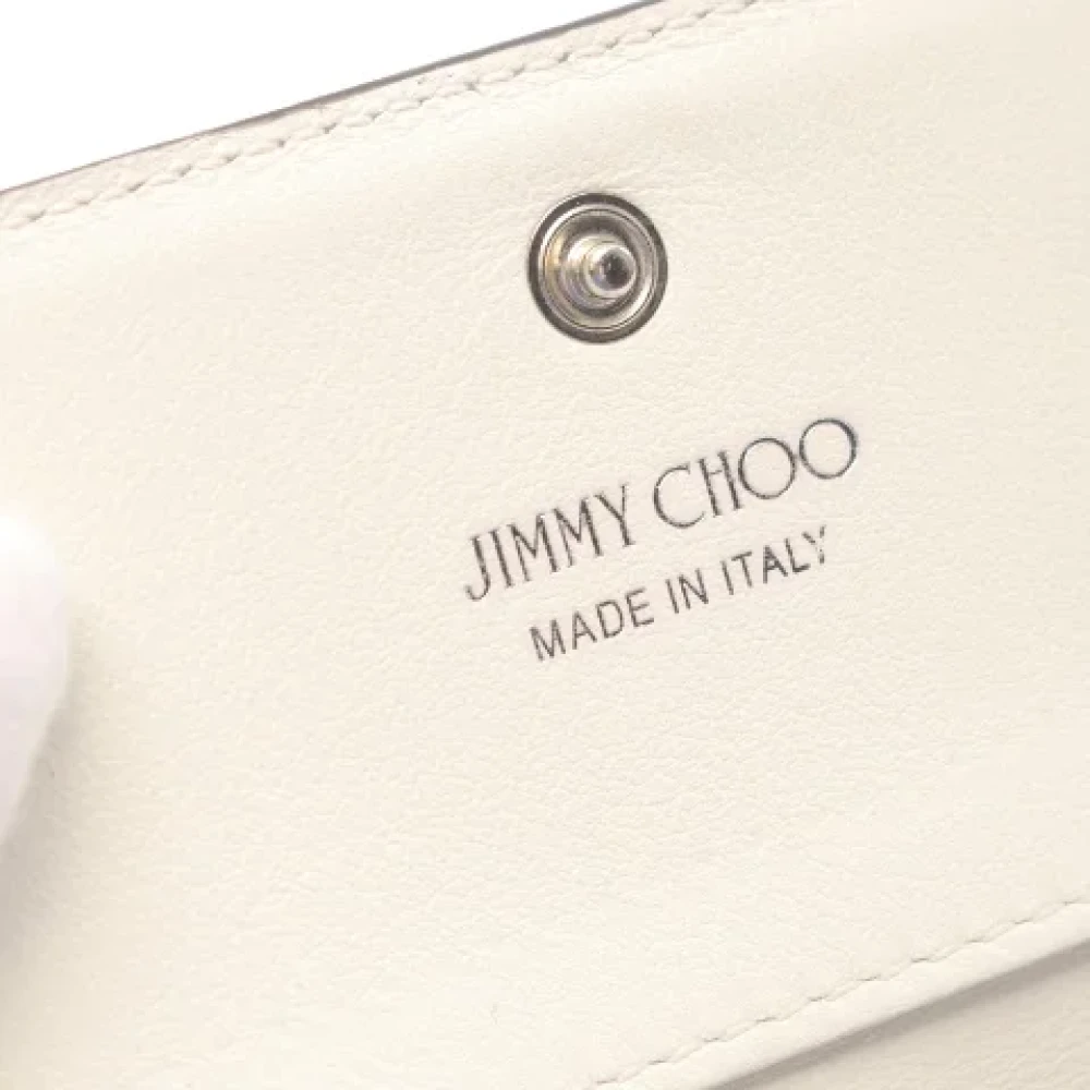 Jimmy Choo Pre-owned Leather wallets White Dames