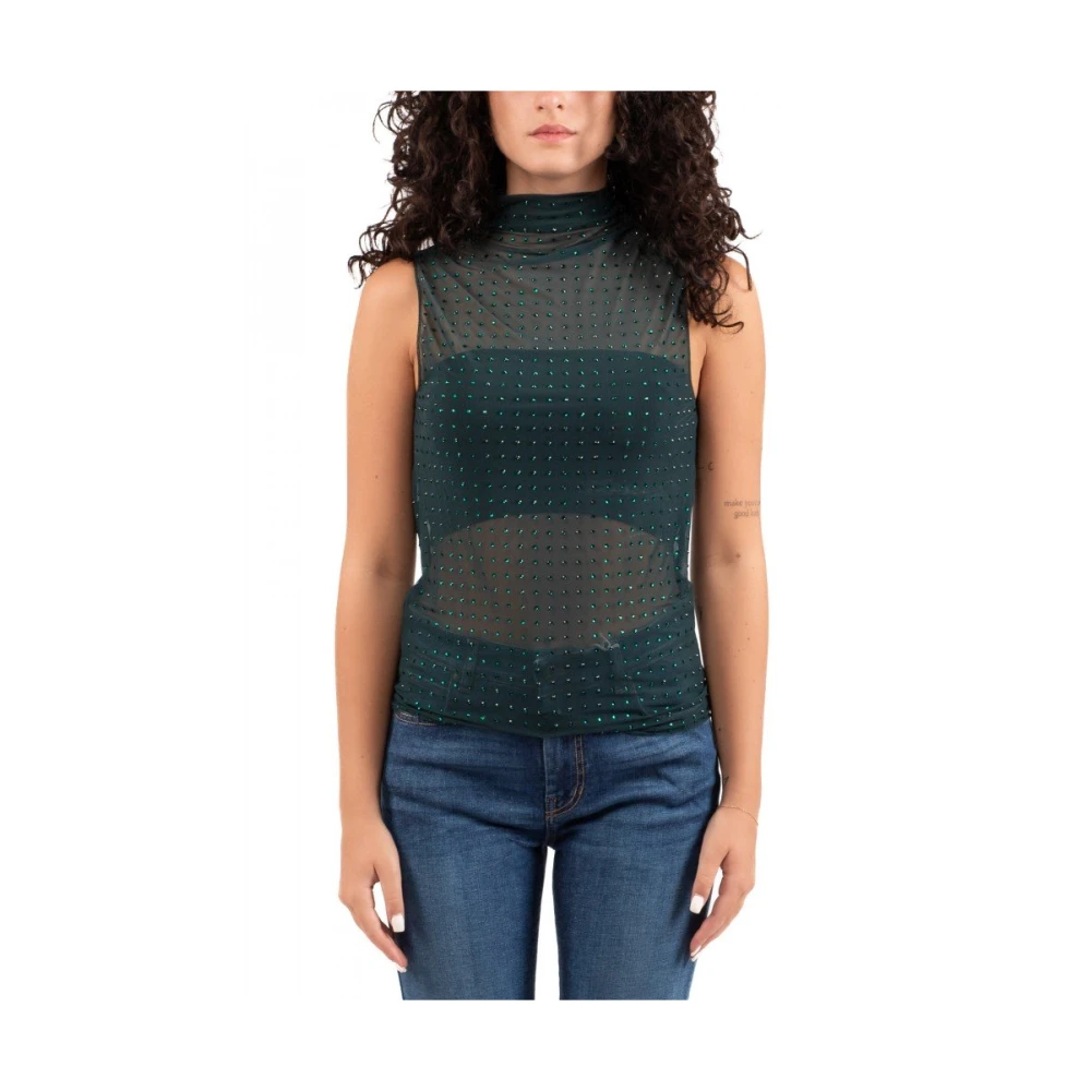 pinko Stijlvolle Top voor Vrouwen Green Dames