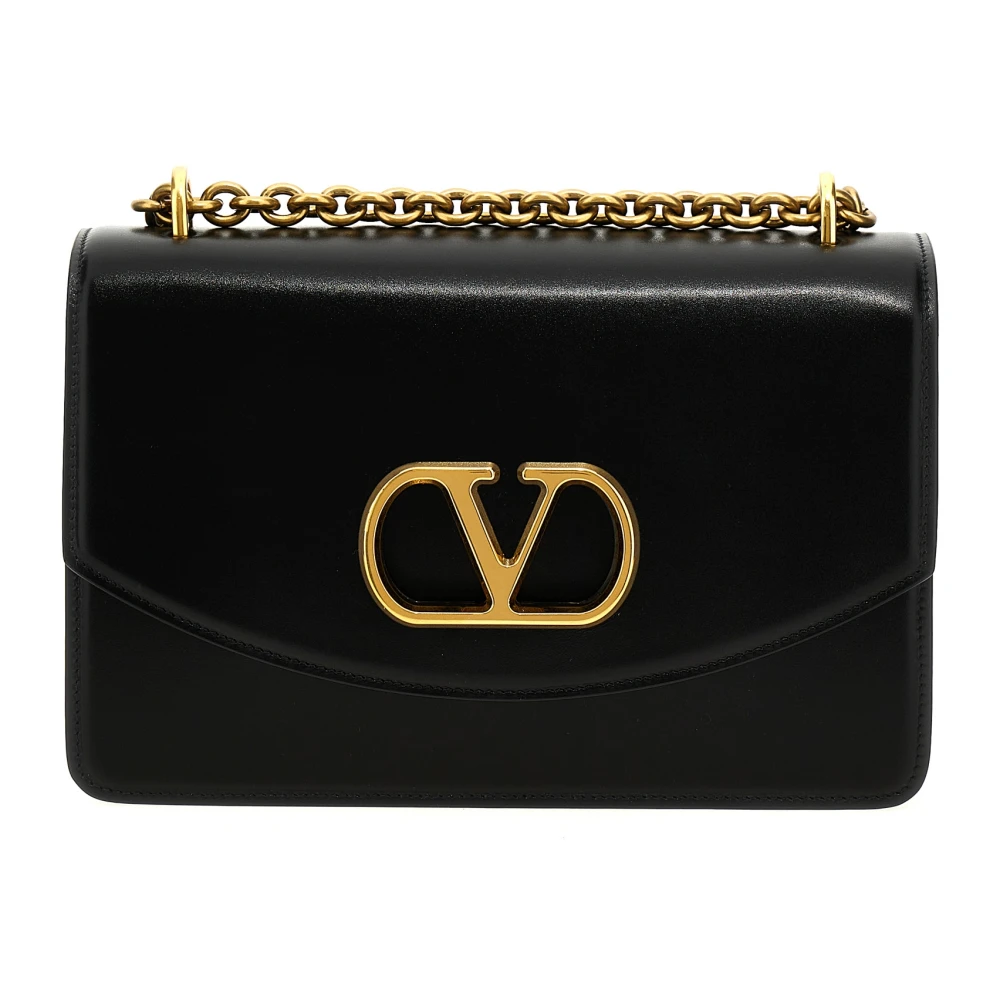 Valentino Garavani Women's Black Vain Shoulder Bag