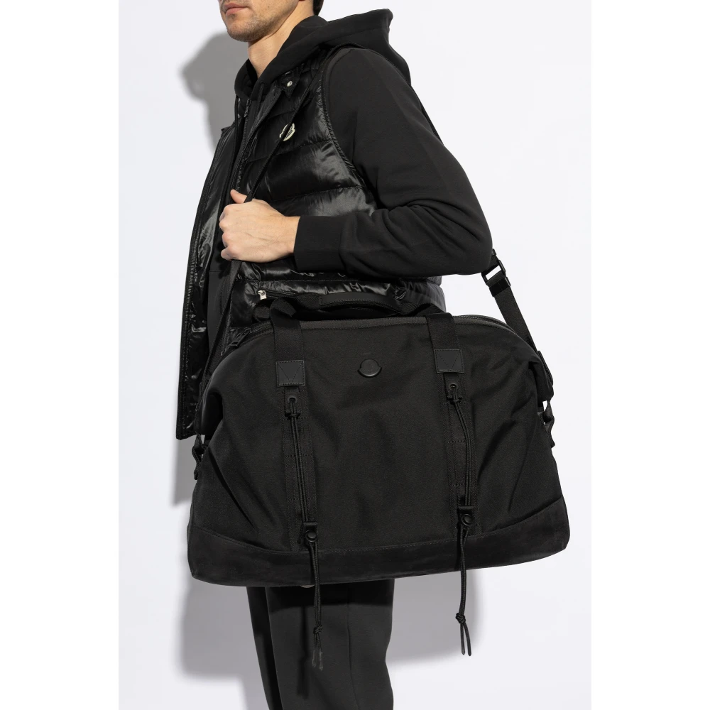 Moncler Reistas met logo Black Heren
