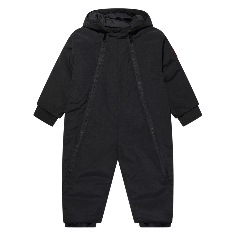 Canada Goose Unisex Infant Black Luxurious Baby Lamb Snowsuit In