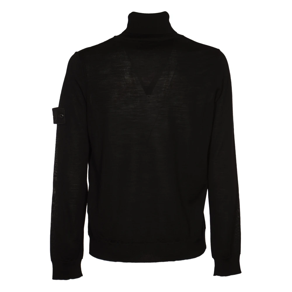 Stone Island Zwarte Ghost RWS Sweaters Black Heren