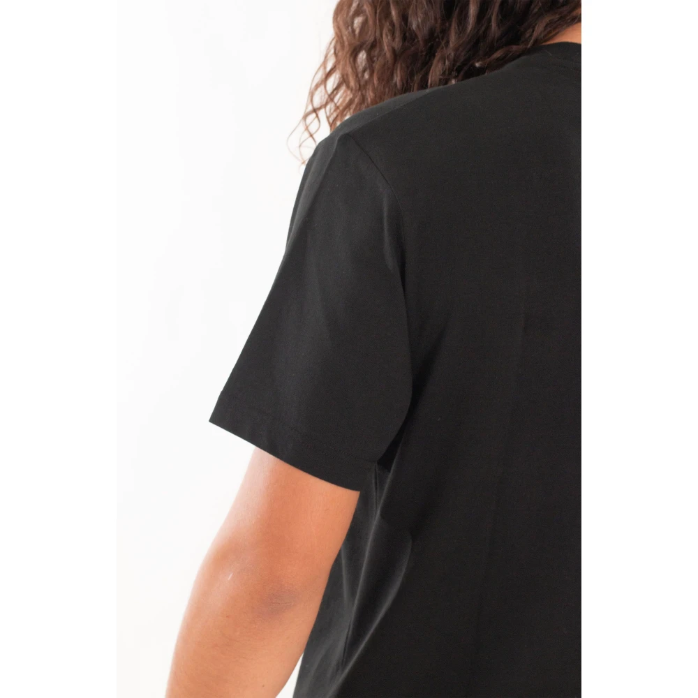 Lacoste Klassieke Croc Tee in 031 Black Heren