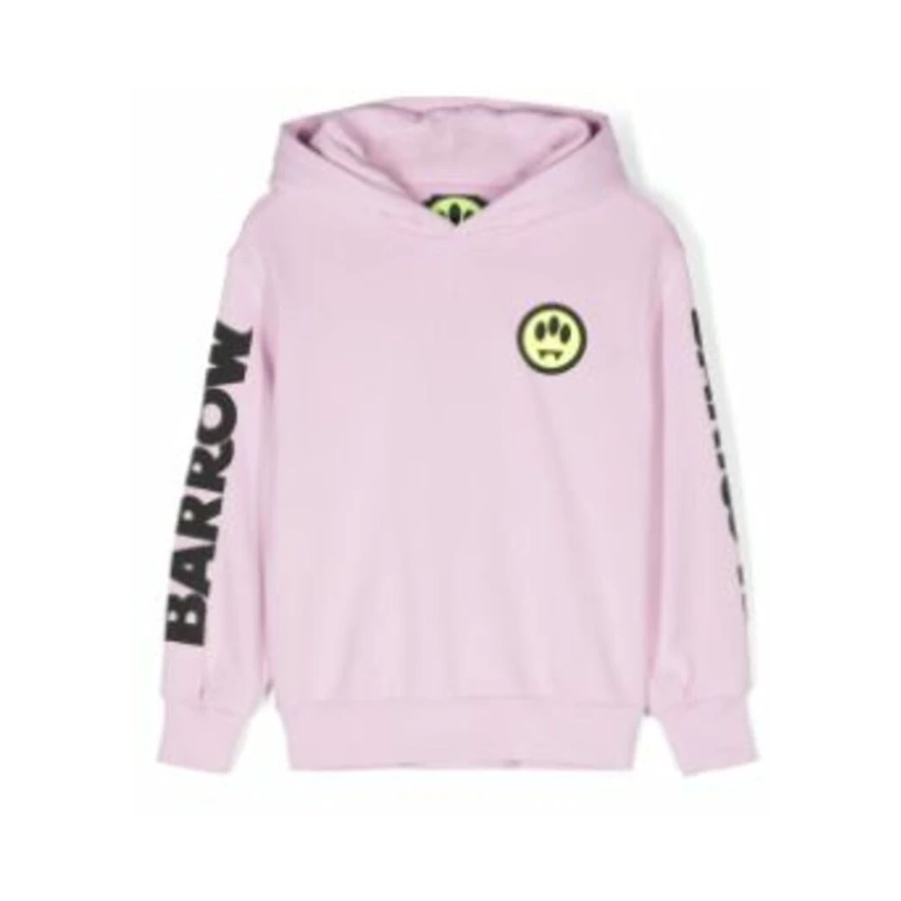 Barrow Junior Unisex Hoodie Rosa Lavendel Pink, Flicka