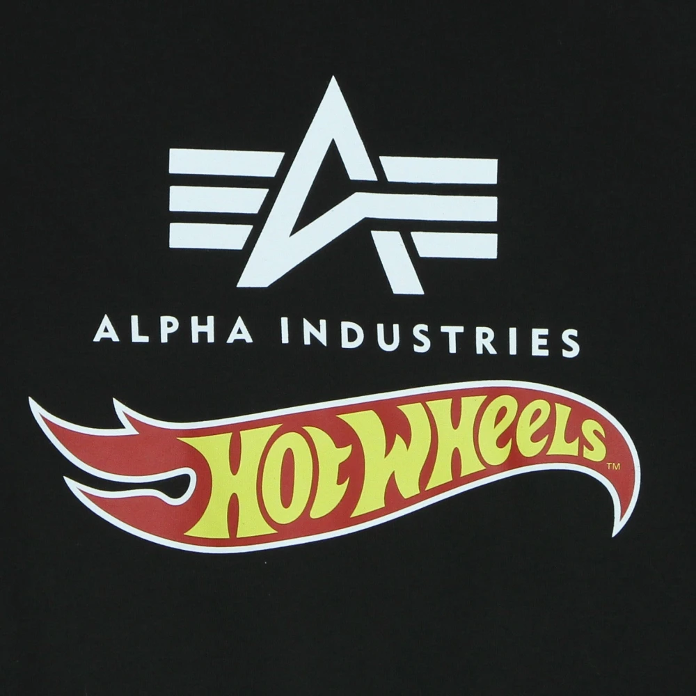 alpha industries Hot Wheels Flag Sweater Heren Black Heren