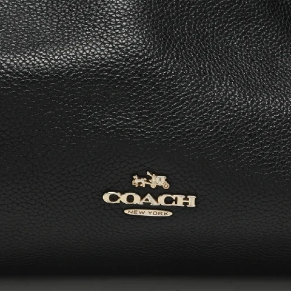 Coach Pre-owned Leather handbags Black Dames