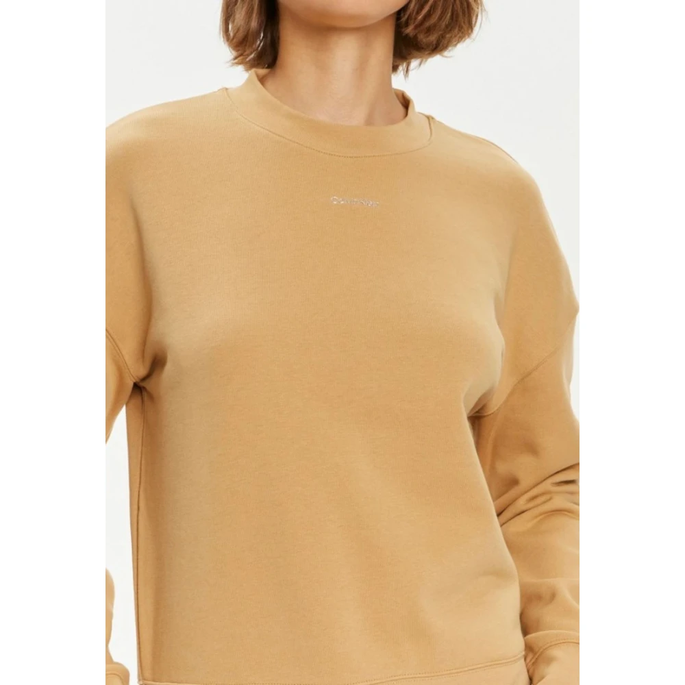 Calvin Klein Dames Sweatshirt Beige Dames