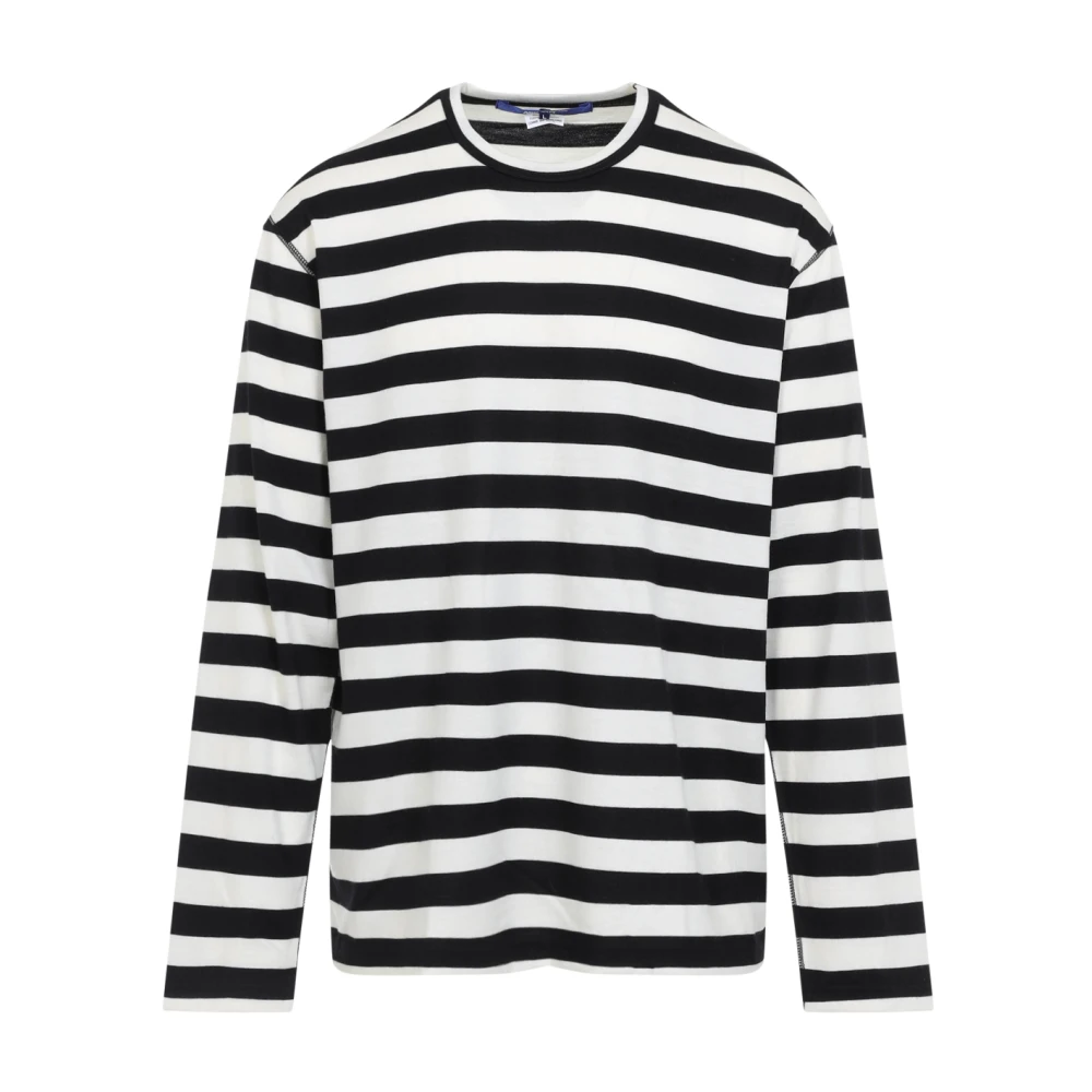 Junya Watanabe Zwarte T-shirt voor mannen Black Heren