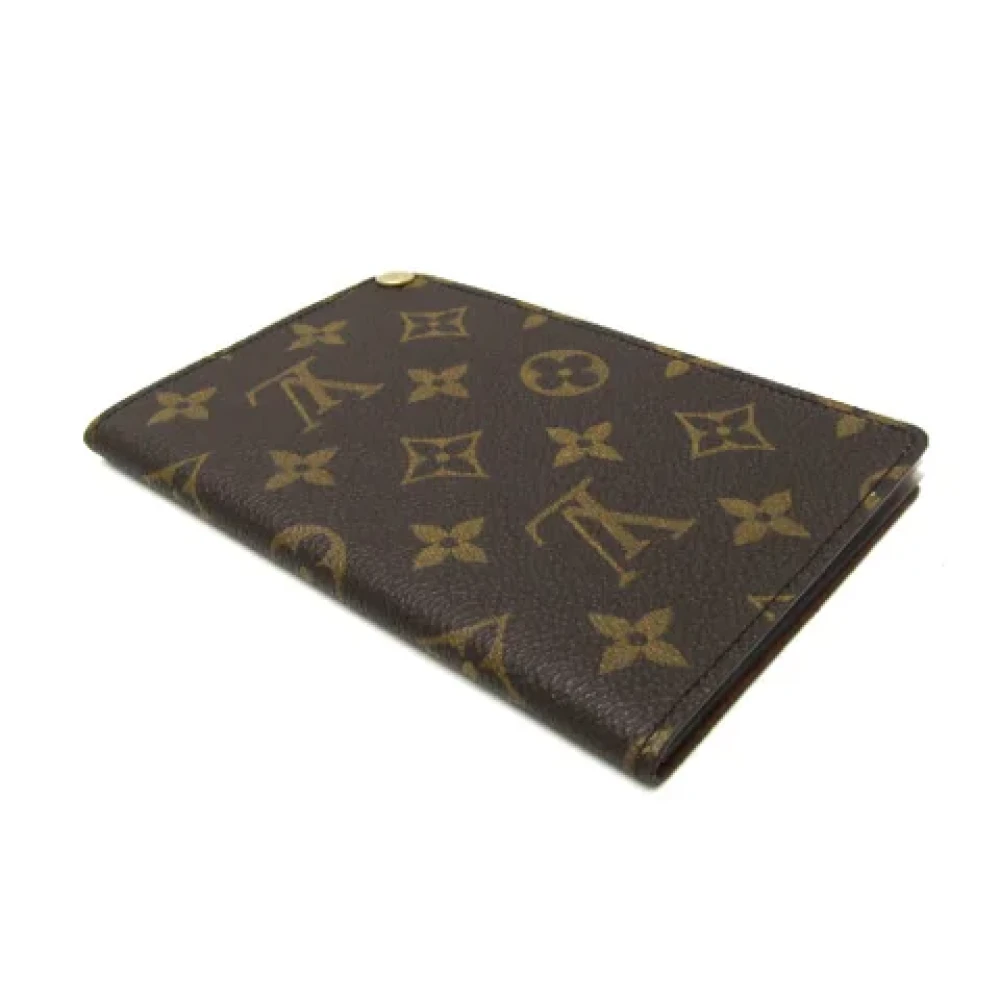 Louis Vuitton Vintage Pre-owned Fabric key-holders Brown Dames