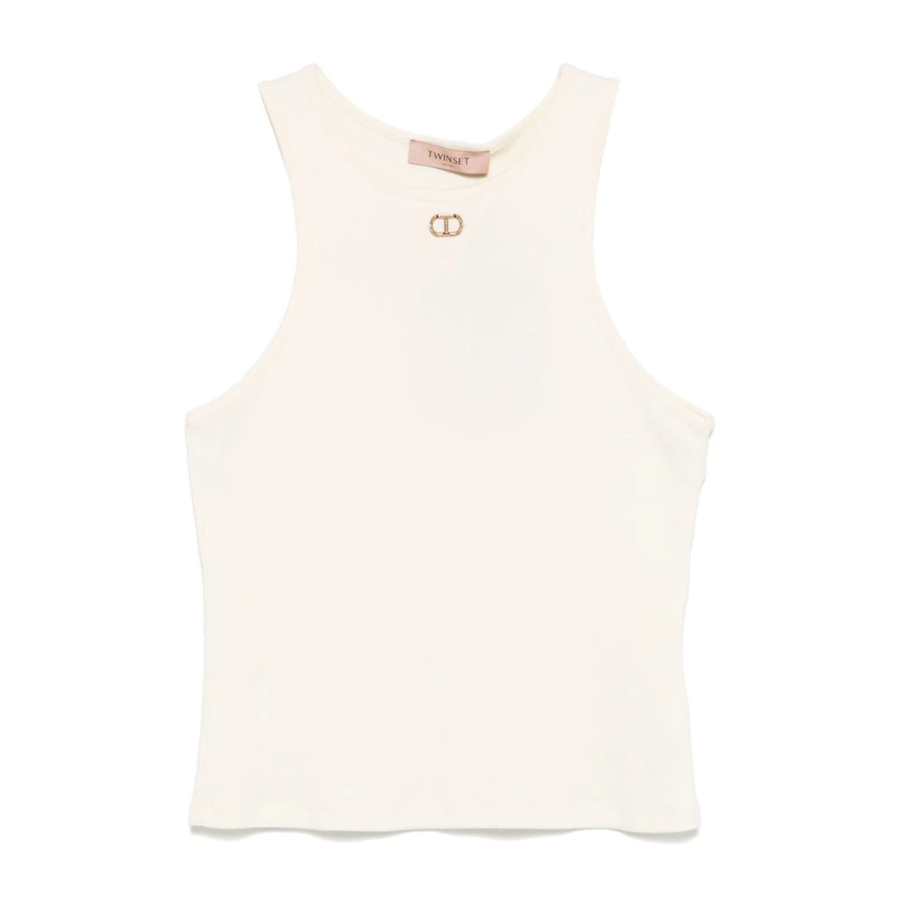 Twinset Stijlvolle Top Beige Dames
