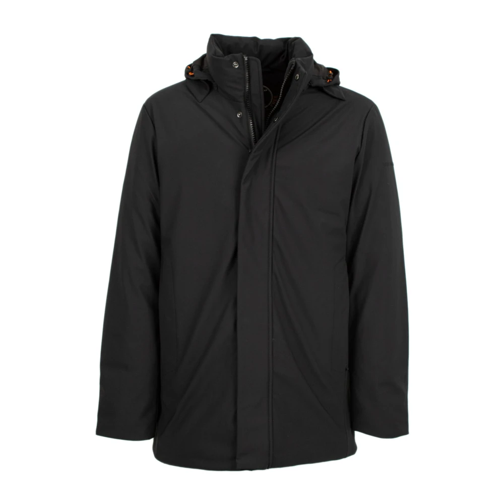 Save The Duck Gewatteerde Pufferjas Black Heren