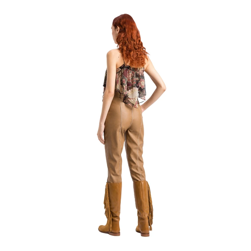 Twinset Mouwloze Blouse Multicolor Dames