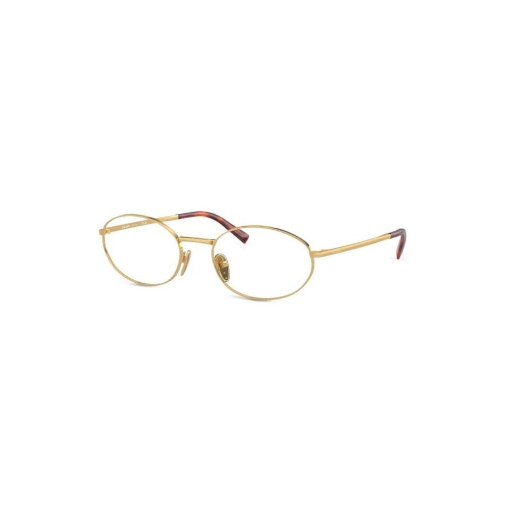 Prada PR A57V 5Ak1O1 Optical Frame Yellow Dames