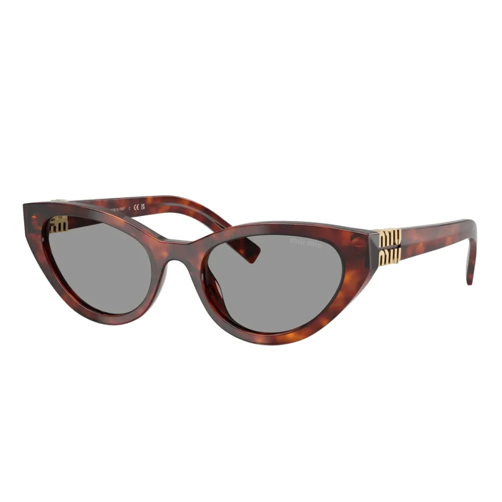 Miu Miu Women's Brown Cat-Eye Sunglasses In Havana Mahogany - Sunglasses - 54 Mm - Accessories