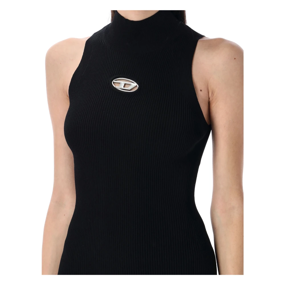 Diesel Mini Jurk Onervax Stijl Black Dames