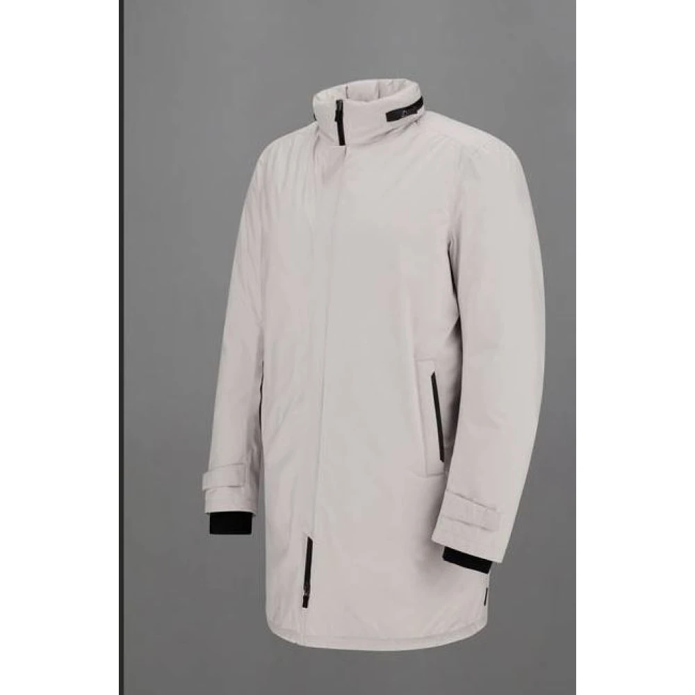 Herno Waterdichte Winddichte Jas met Capuchon Beige Heren