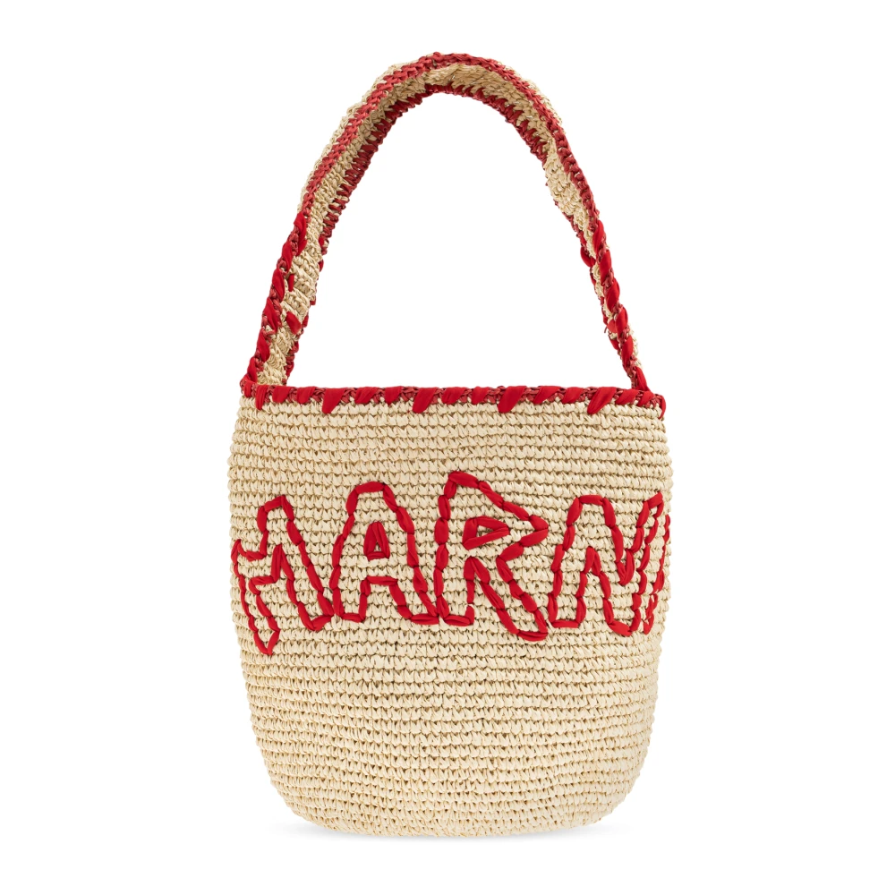 Marni - Bags > Tote Bags - Beige - Marni - Modalova