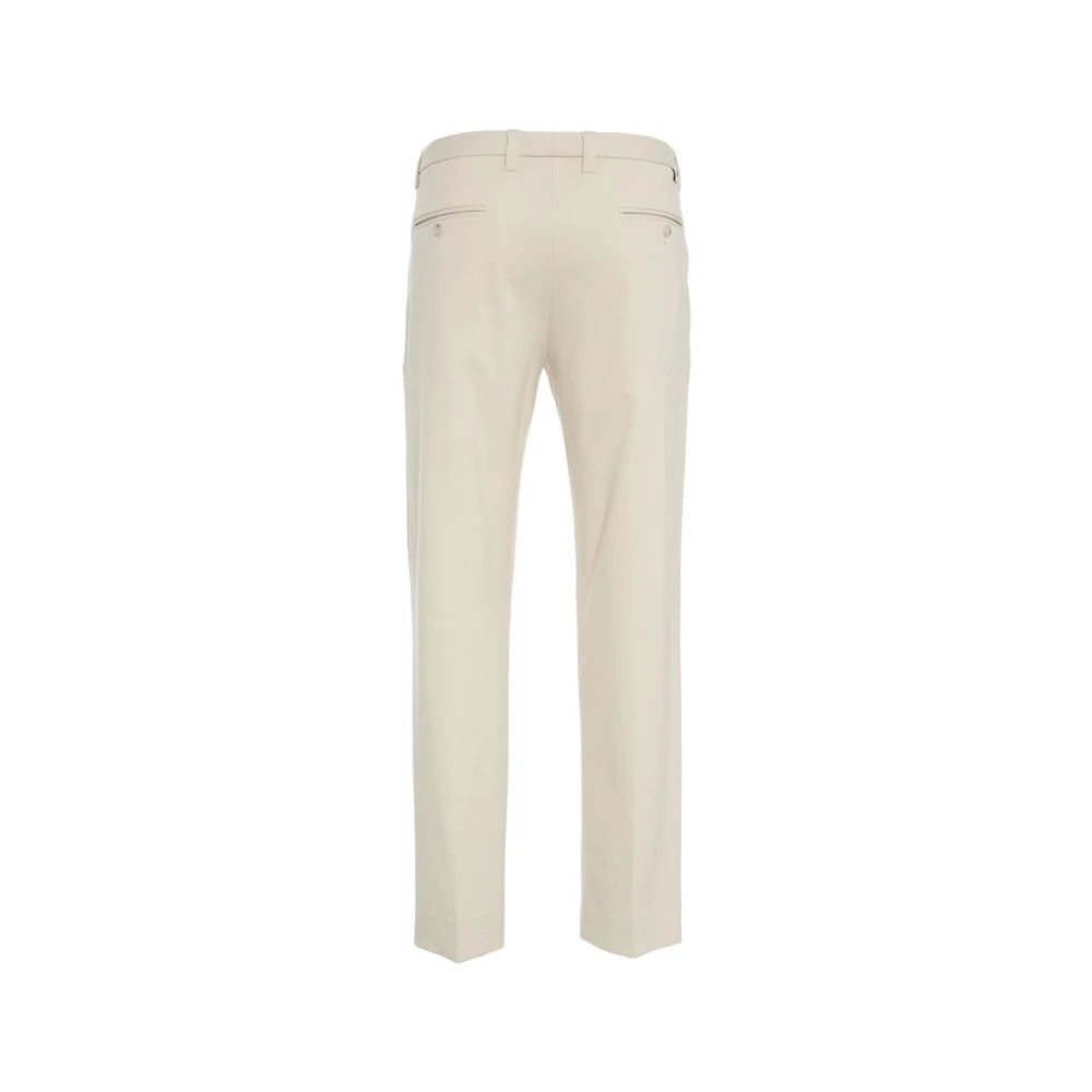 Paolo Pecora Beige Chino Broek Ss25 Beige Heren