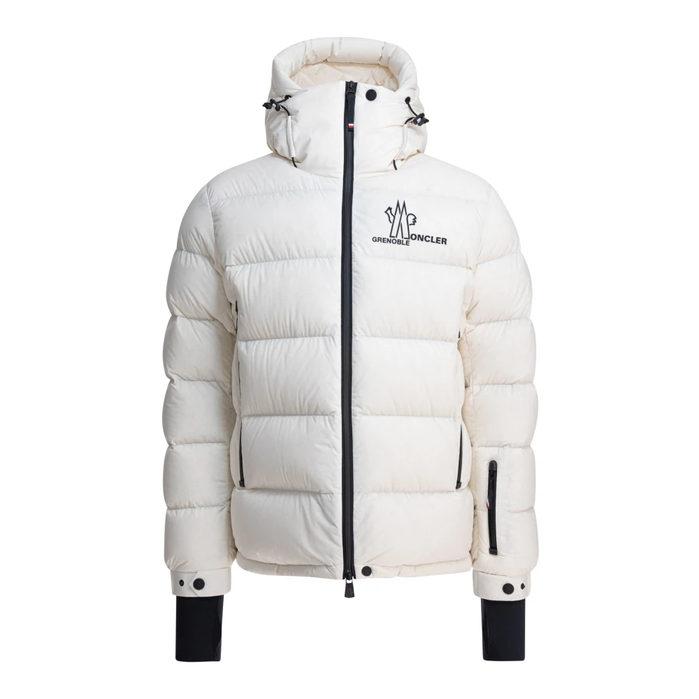 Moncler Men's White Isorno Ski Jacket