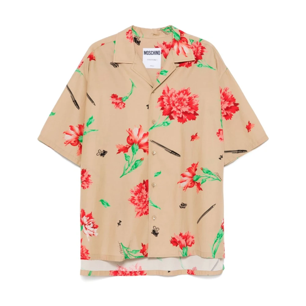 Shirts > Short Sleeve Shirts - - Moschino - Modalova