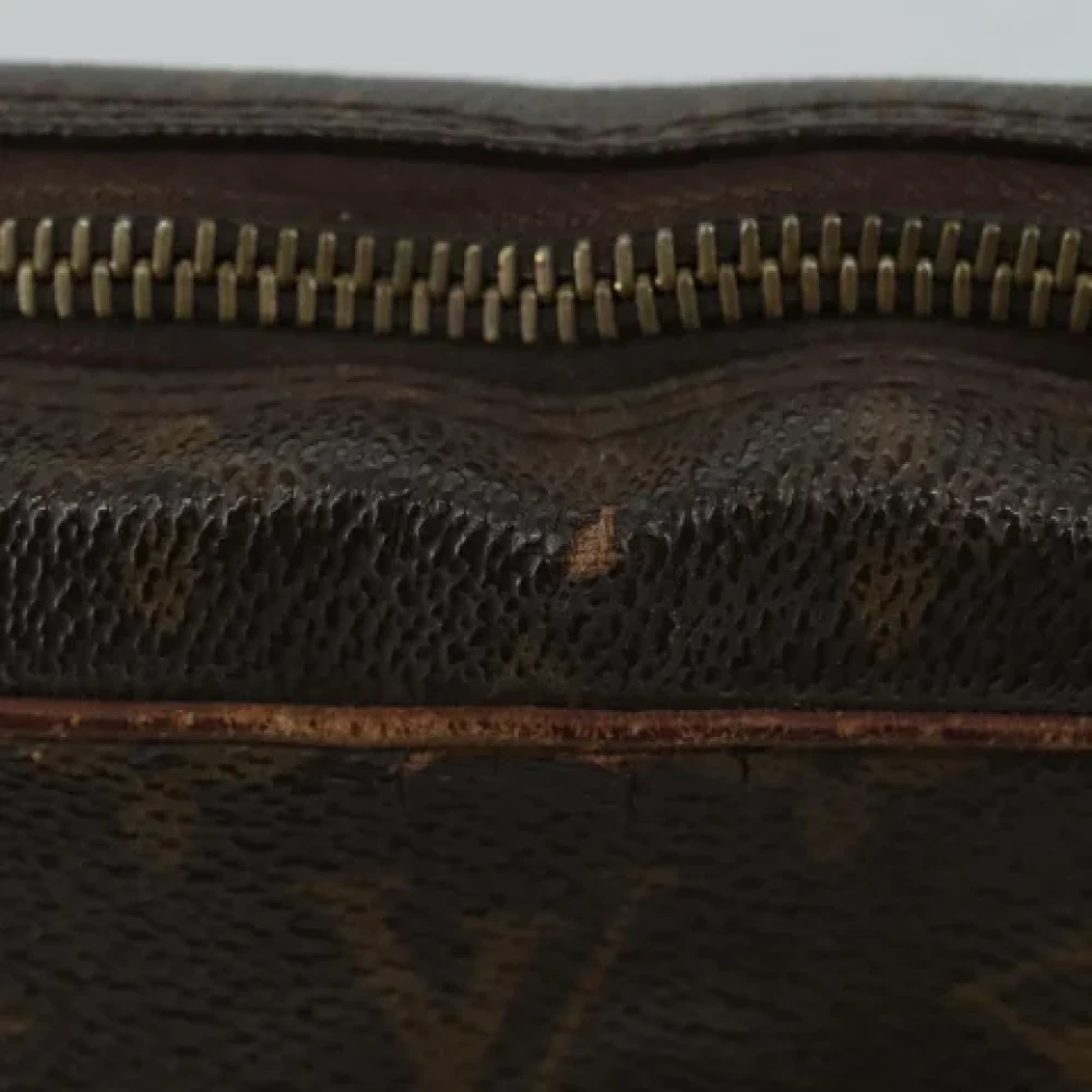 Louis Vuitton Vintage Pre-owned Canvas clutches Brown Dames