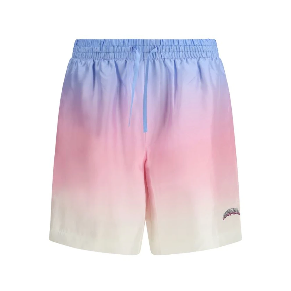 Casablanca Men's Multicolor Volcano Gradient Shorts - Casual Shorts - L - Shorts