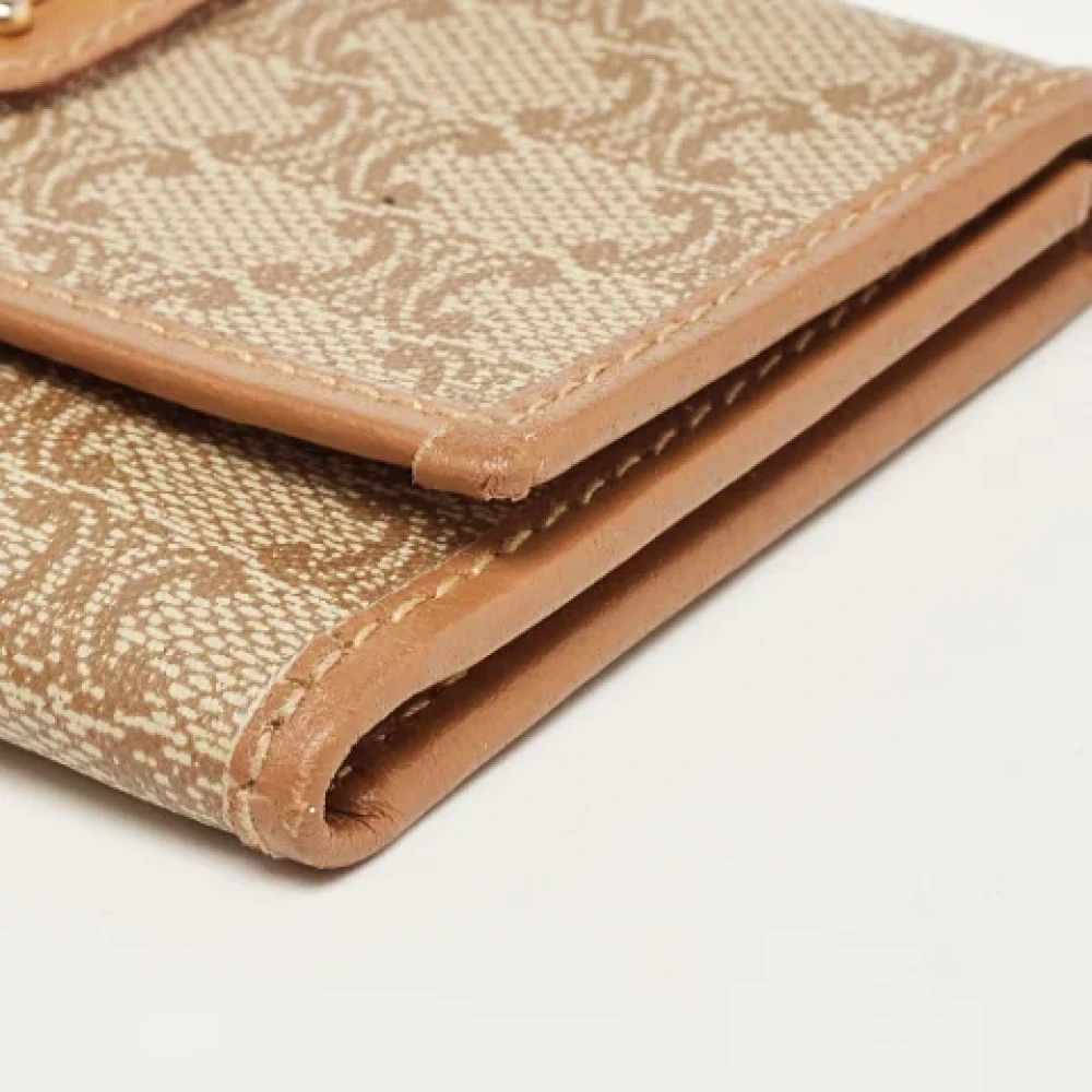 Celine Vintage Pre-owned Coated canvas celine-bags Beige Dames