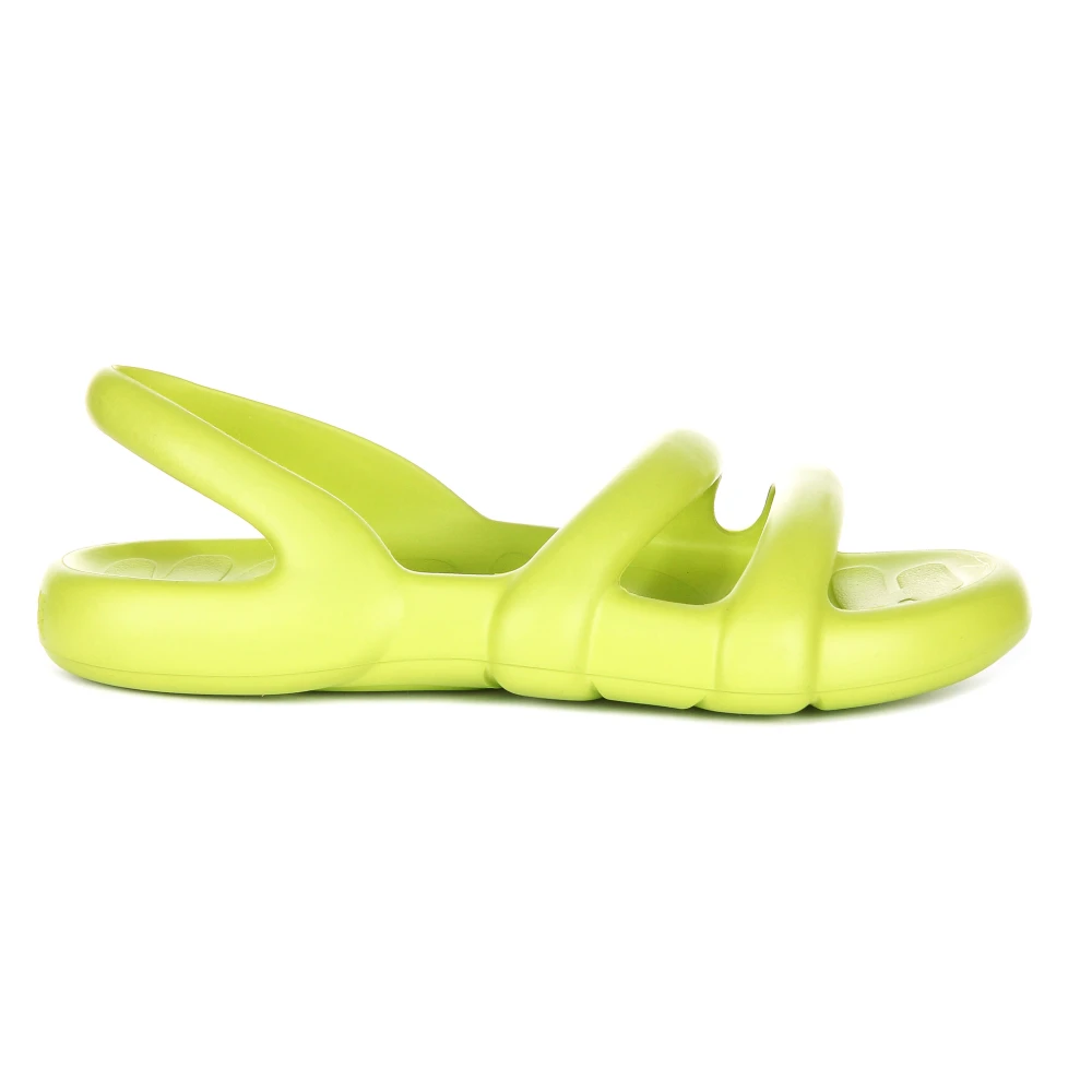 Camper Women's Green Lime Flat Sandals For - Flat Sandals - 5 Uk - Shoes