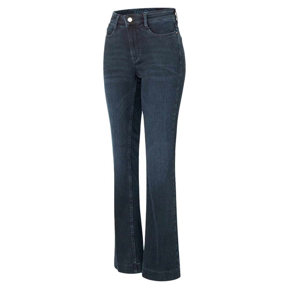 MAC Dream Boot Mega Flex Denim Jeans Blue Dames