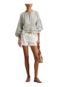 green-floral-blouse-with-tie-closure
