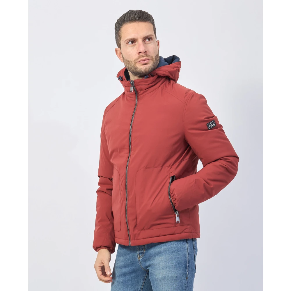YES ZEE Rode gevoerde softshell jas Red Heren