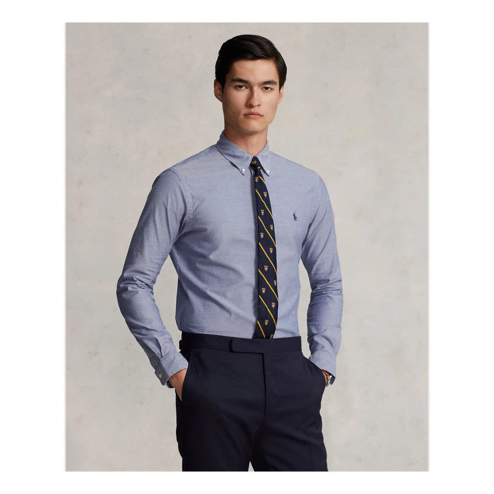 Ralph Lauren Klassiek Overhemd Blue Heren