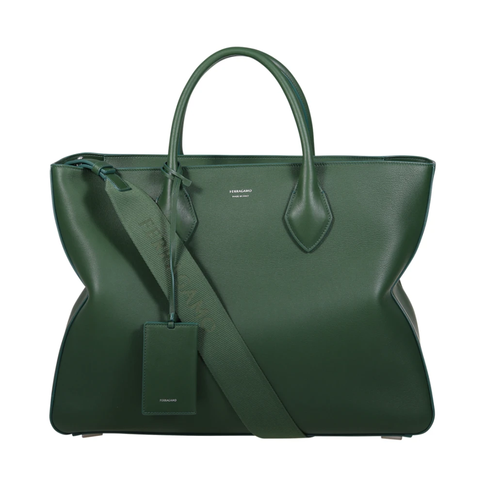 Salvatore Ferragamo Bosgroene Sterrentas Green Heren