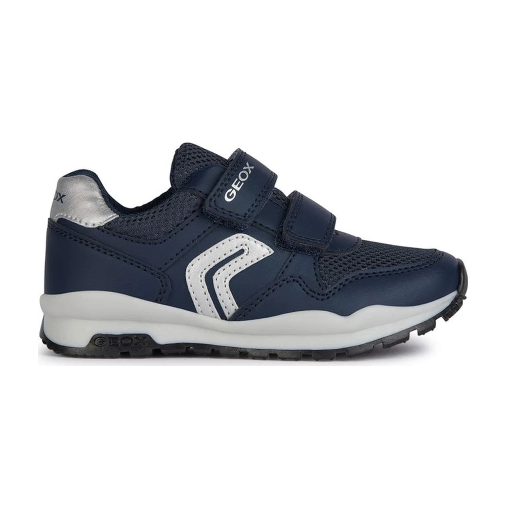 Geox Boys Blue Male,, Navy Trainers Size 29 Eu Kids
