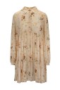 floral-print-shirt-dress