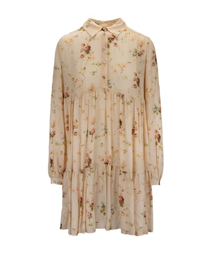 floral-print-shirt-dress