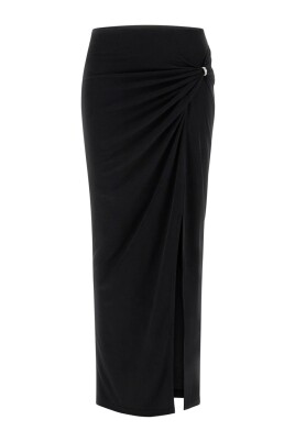 jupe-longue-fendue-noir-modal-polyester