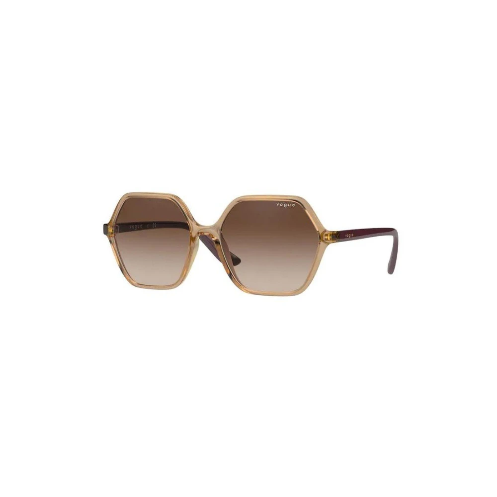 Vogue Eyewear Women's Brown Woman Vo5361s 282613 Sunglasses Injected Squared Normal Shaded - Image 4